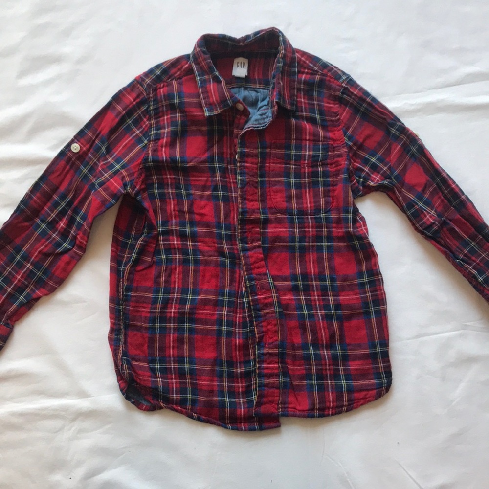 Gap Kids long sleeve button up